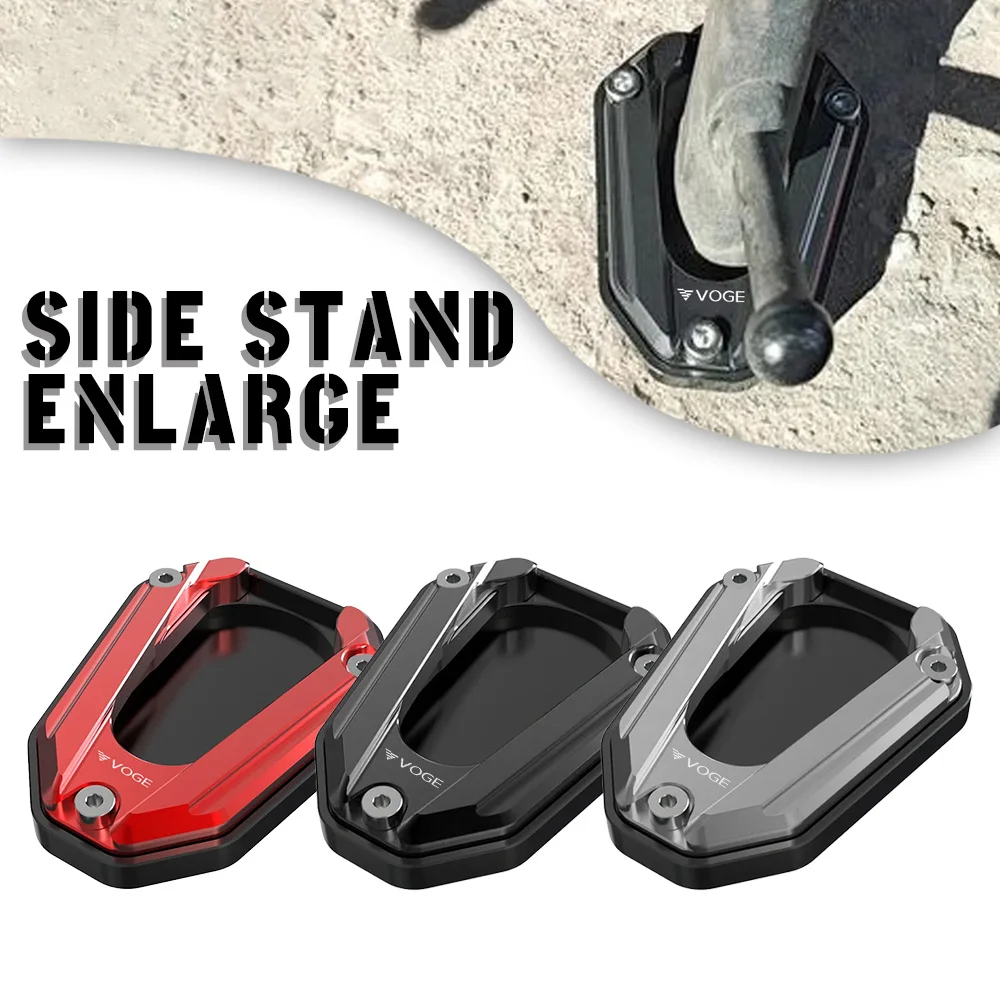 

Motorcycle Accessories Kickstand Foot Side Stand Enlarger Pad Side Stand Enlarged Plate For VOGE CU525 525CU CU 525 2023-2024