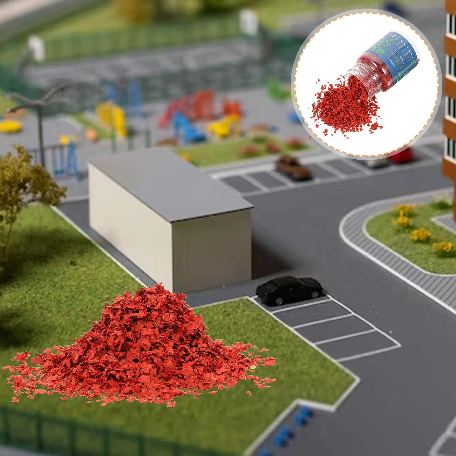 

3PCS Miniature Leaves Artificial Plant nament Red Fake Bonsai Decor Simulation Lawn Leaves Home Office Garden Bar Decorative