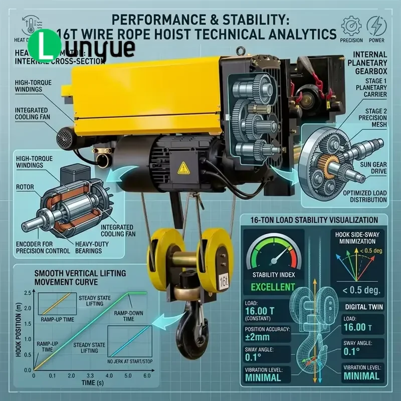 FEM Standard Heavy Duty Single Beam Overhead Crane Electric European Wire Rope Hoist Industrial Low Clear Height Metal
