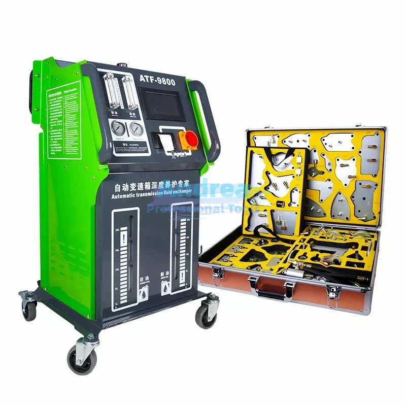 ATF-9800 Transmission oil changing and Cleaning machine ATF oil changer with printer