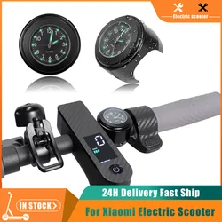 Universal Waterproof Mount Dial Clock Electric Scooter Handlebar Hand Grip Bar Watch  For Xiaomi Milet M365 Styling Accessories