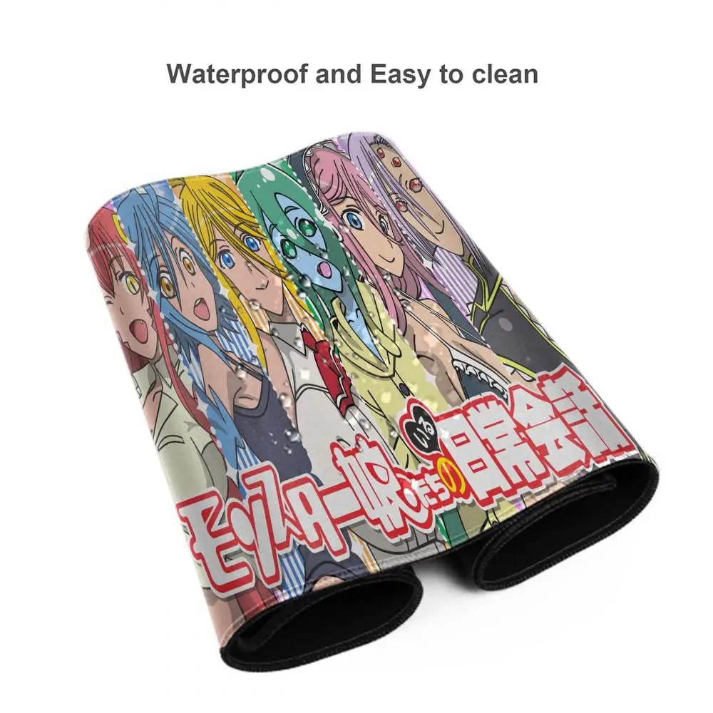 New M-Monster Musumes Mouse Pad Rubber mouse pad large animation e-sports game mat MS two-dimensional large table mat customiza