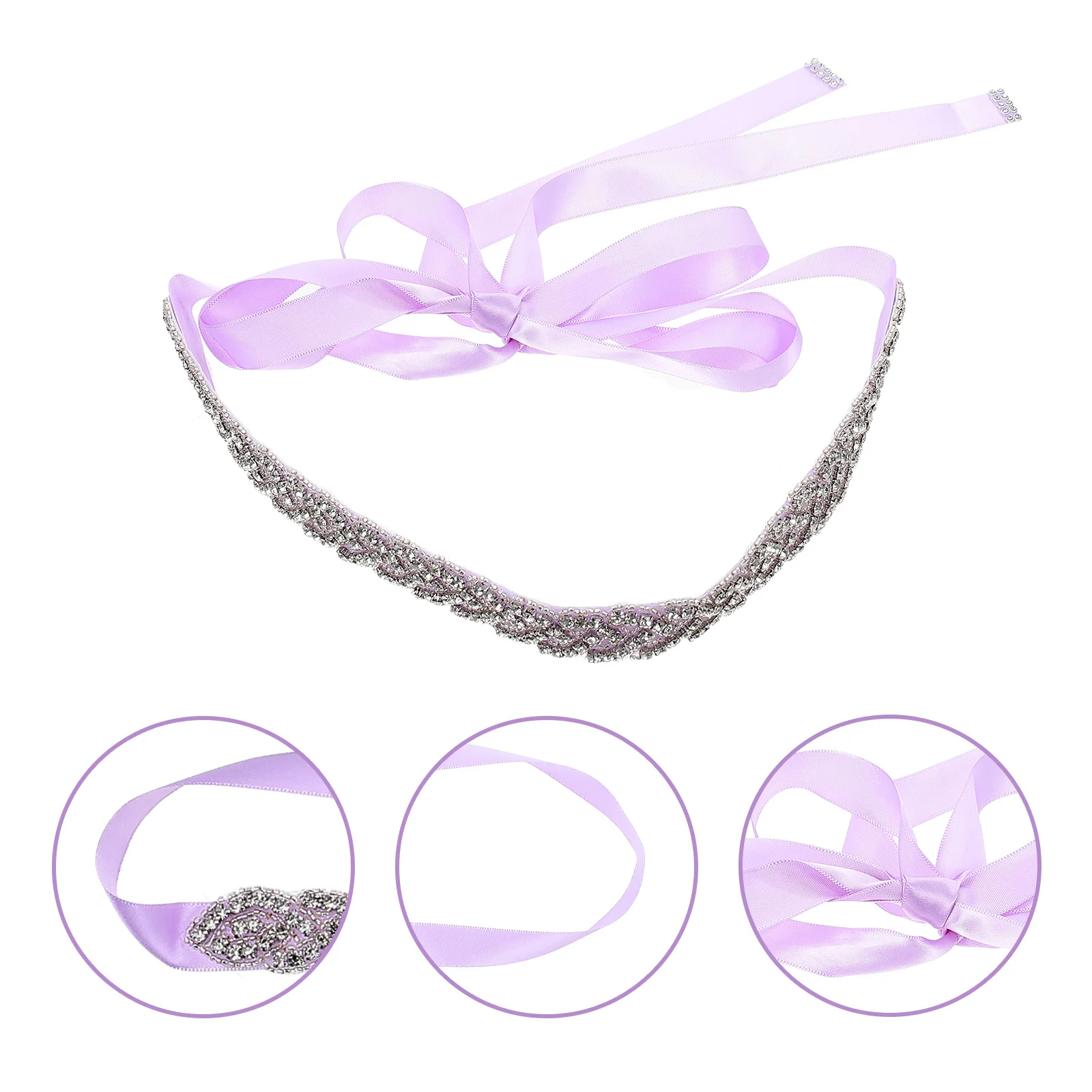 Abito da sposa Cintura in vita con strass per trapano ad acqua Nastro da sposa di lusso leggero ed elegante per cintura con strass per festa di nozze