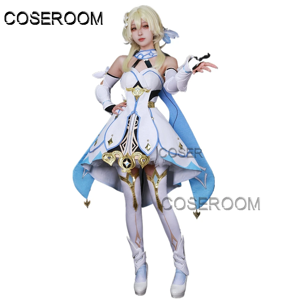 Anime Game GenshinImpact 3D Lumine Cosplay Costume Outfits Women Halloween Carnival Party Role Play Uniform Wig