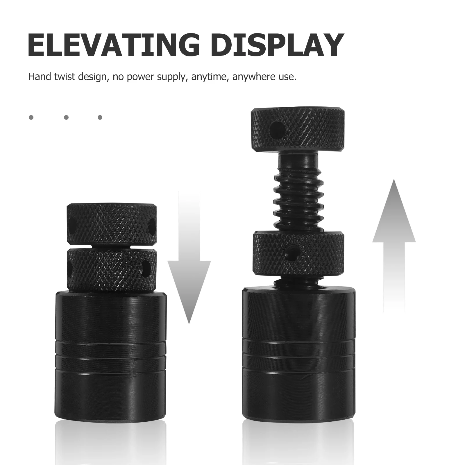 Mini Screw Steel Heavy Duty Jack Block Furniture Jacks Leveling Stands Adjustable For Lifting Machinist Work House Car Jacks