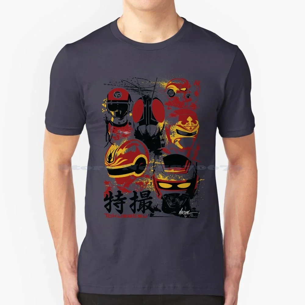 Футболка Tokusatsu с сборкой, 3 цвета, 100% хлопок, футболка, меняющий дракона, Changeman, Jiraiya Kamen Rider, черный Rx, красный фонарик