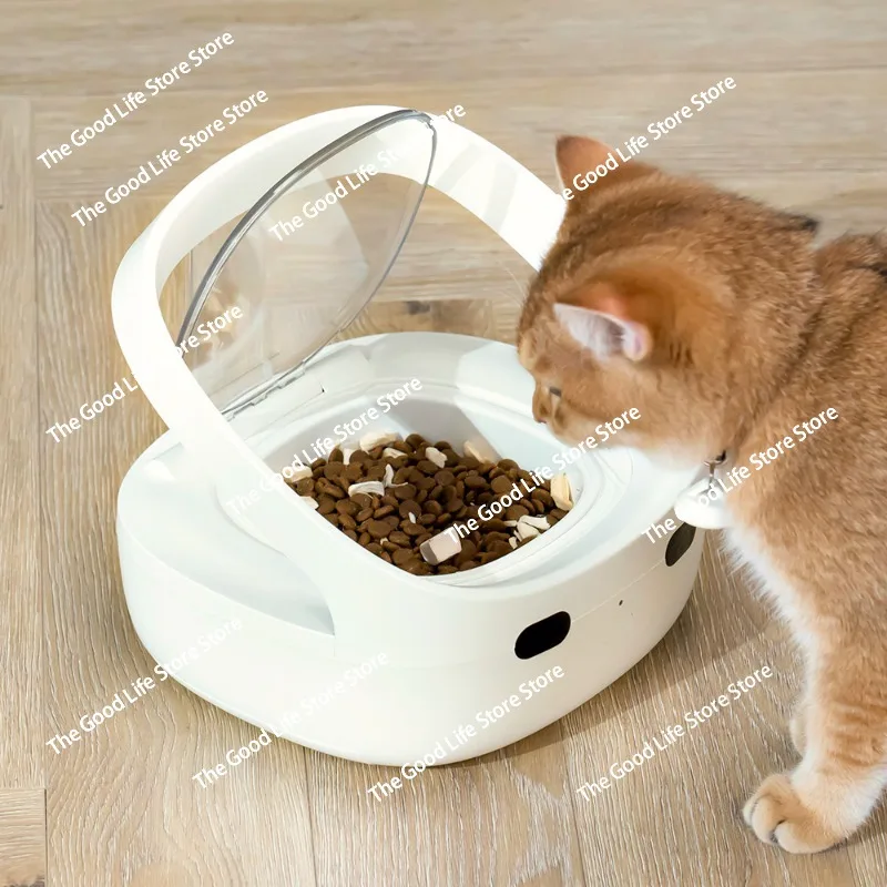 Smart Feeder Anti-snatch Replacement Chip Recognition Sensor Automatic Feeder, Dog and Cat Food Dispenser Prevent Stealing Food