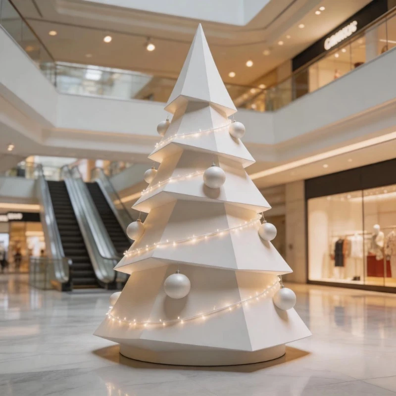 Fiberglass dynamic realistic size weatherproof durable resin garden sculptures, vivid carvings, Christmas landscape decorations