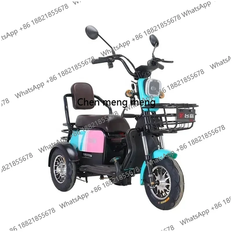 

Factory Sale High Quality 500w-800w Customizable Smooth Operation Kids Electric Tricycle
