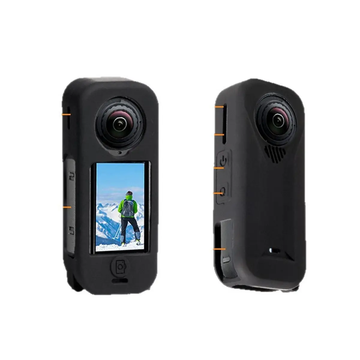 A86G NEW For X4 Air Silicone Case Protective Sleeve Cover Anti-Scratch for X4 Air Panoramic Action Camera B