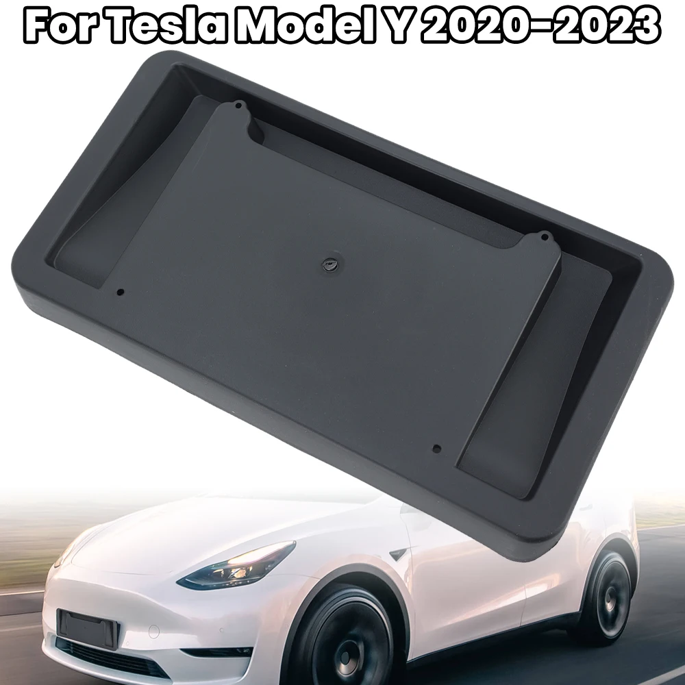 

Front License Plate Mounting Bracket Holder For 20-23 Tesla Model Y 149309000A Replacement License Plate Frame Car Accessories
