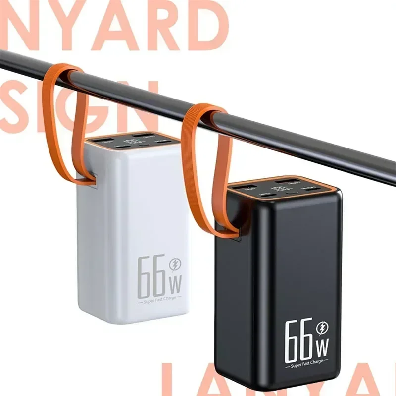 PD20W 20000mAh Power Bank Portable External Spare Battery 10000mAh 66W Super Fast Charger Powerbank for iPhone 13 14  15 Xiaomi