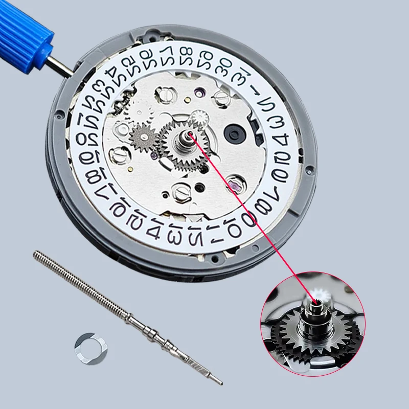 

Watch Modification Accessories GMT NH34 Automatic Mechanical Movement White Date Window High Precision 24 Jewels NH34A Movement