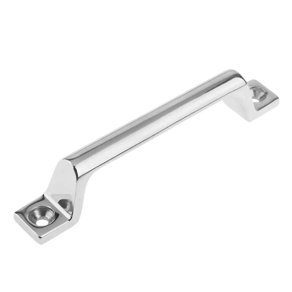 6.3'' Heavy Duty 316 Stainless Steel Marine Boat Door Cabinet Handrail Unique design precision cast and surface polishing