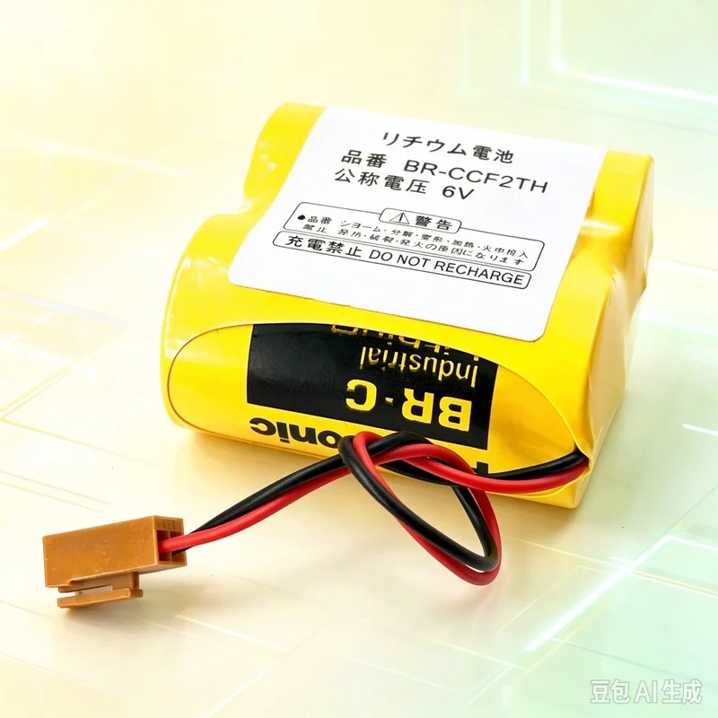 A++ New Replace BR-CCF2TH 6V Lithium Battery for FANUC CNC Machining Center Memory Backup