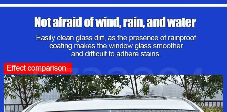 Motorrad Glas Anti-regen Für Auto Wasser Abweisend Fortify Dashboard Rückspiegel Hydrophobe Beschichtung Verbesserte Sichtbarkeit Spr – Detail 6