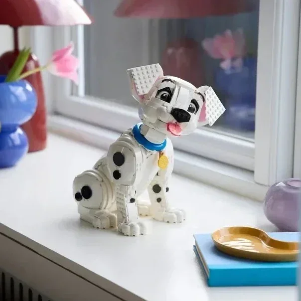 مجموعات مكعبات بناء Loyal Puppy 43269 متوافقة مع جزيئات Lego مناسبة لهدايا عيد الميلاد 1722 قطعة