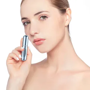 Mini 5ml mehrfarbige Aluminium -Parfümflasche mit leerer tragbarer Sprühpumpe wiederaufladbare Zerstäubungsflasche für wesentliche Reisen 12 Hauptverkaufszinn Sprühtinte - №2