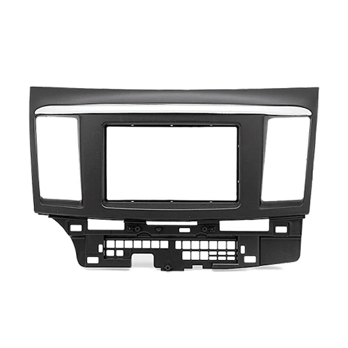 Car Fascia Radio Panel for Mitsubishi Lancer 2007-2015 Dash Kit Install Facia Console Bezel