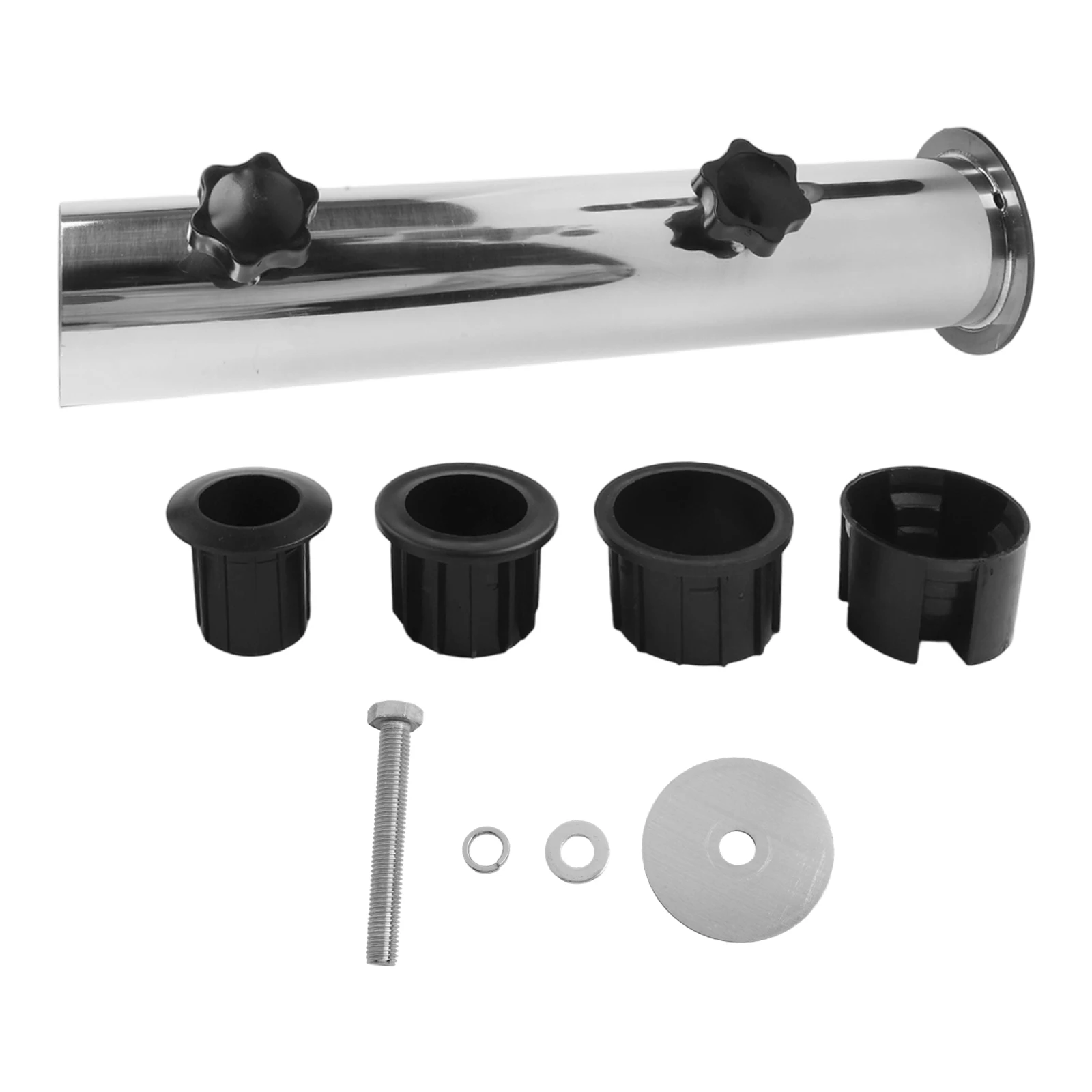 DIY Projects Granite Umbrella Stand Adjustable Size Umbrella Stand Kit 30cm Customizable PVC Sleeves Heavy Duty Construction