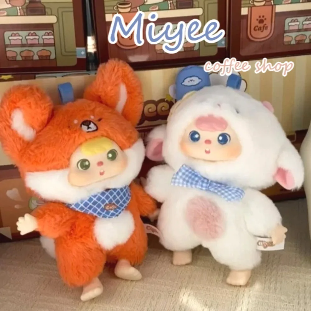 

Серия Miyee Cafe, слепая коробка, милый модный автомобиль ручной работы, украшение для рабочего стола, кукла, подвеска, загадочная коробка, подарок-сюрприз для девочки