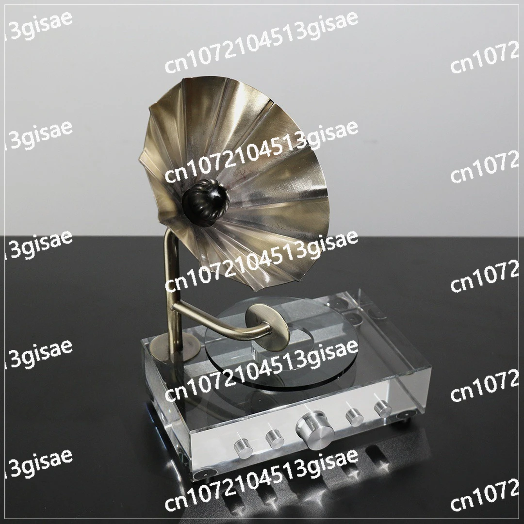 

Living Room Office Soft Decoration Simple Retro Phonograph Ornament, Study Cabinet