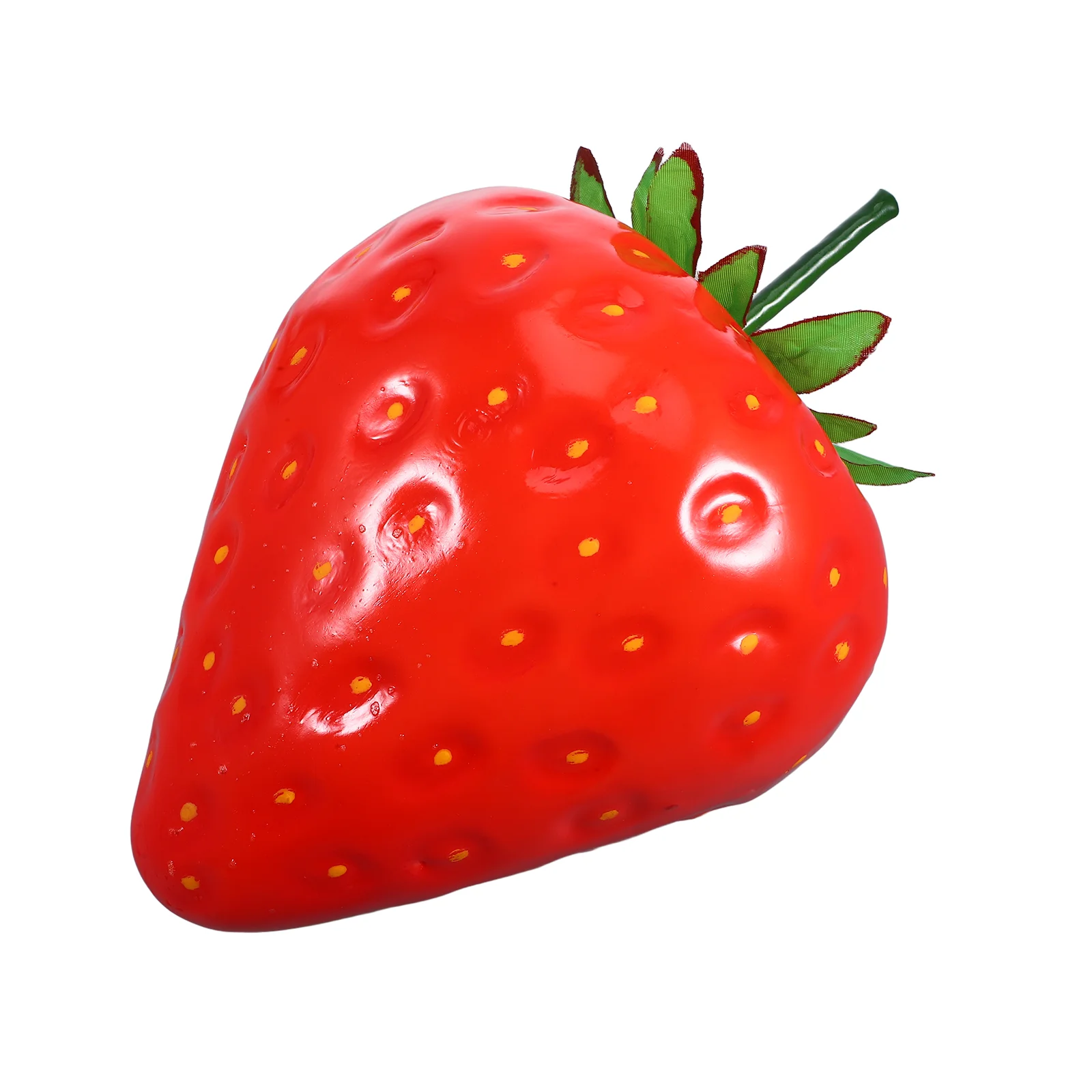 Cherries Simulation Fruit Model Extra Large Strawberries Realistic Strawberry Decor Fruits