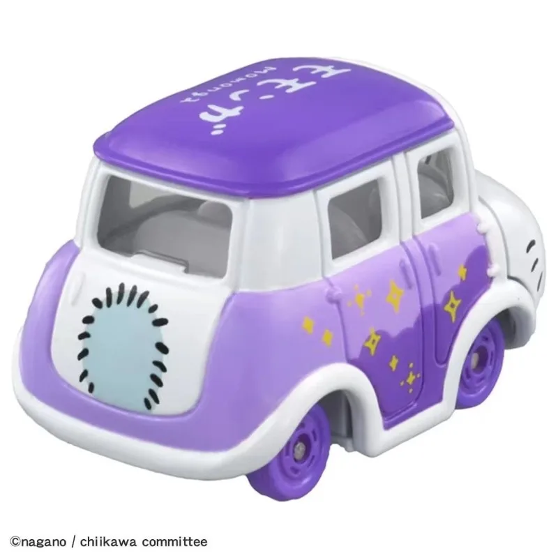 1/64 Chiikawa Hachiware Usagi Giocattoli in lega Veicolo a motore giocattolo pressofuso in metallo modello regalo per i bambini