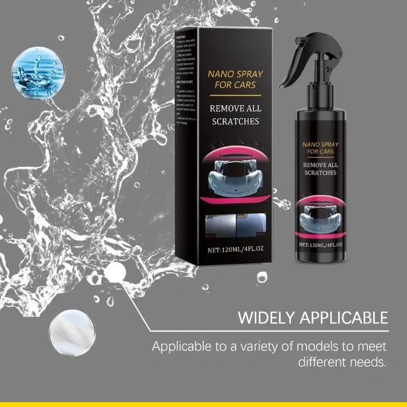 طلاء السيارات SZCH يتم رشه بتركيبة مقاومة للخدش لجسم السيارة والمرايا الزجاجية والمصابيح الأمامية وحماية طويلة الأمد