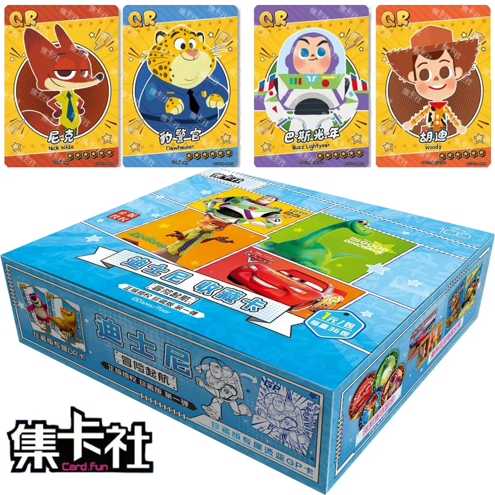 Wholesale Card.fun Disney Card For Child Nick Wilde Buzz Lightyear High Scoring Animation Limited Game Collection Card Kids Toys