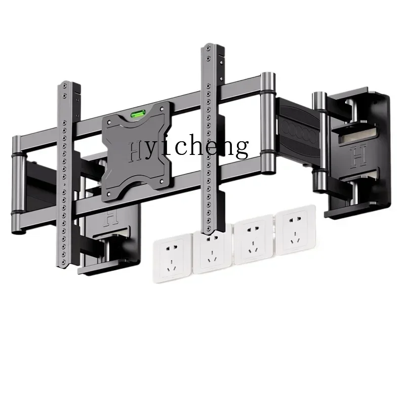 

ultra-thin embedded TV telescopic hanger universal bracket for hanging on the wall