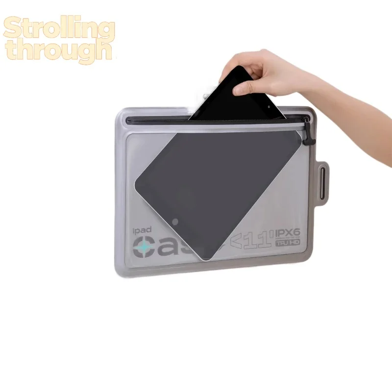 

Водонепроницаемый регулируемый держатель для планшета IPX8 – настенное крепление для душа и ванной с сенсорным экраном для iPad и телефонов, чехол для плавания и использования в ванной