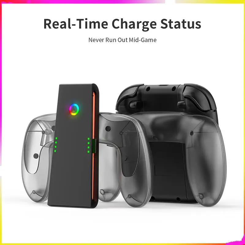 M04K 任天堂スイッチ 2 アクセサリー充電ドックグリップアダプタ Switch2 Joycon 充電器タイプ C 多機能コントローラ