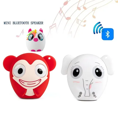 Imagen 1 del producto Altavoz Bluetooth para mascotas, Mini altavoz pequeño inalámbrico para animales, Subwoofer de música portátil, columna, reproductor estéreo de graves
