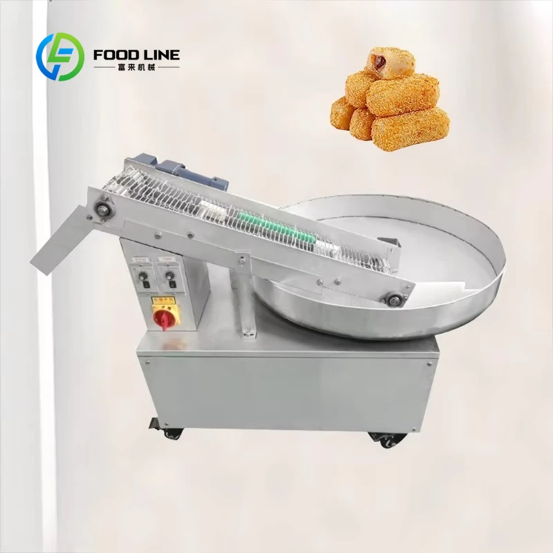 Customized Flour Sugar Salt Coating Peanut Machine Chicken Bread Crumbs Breading Powder Coating Machine Food Equipment