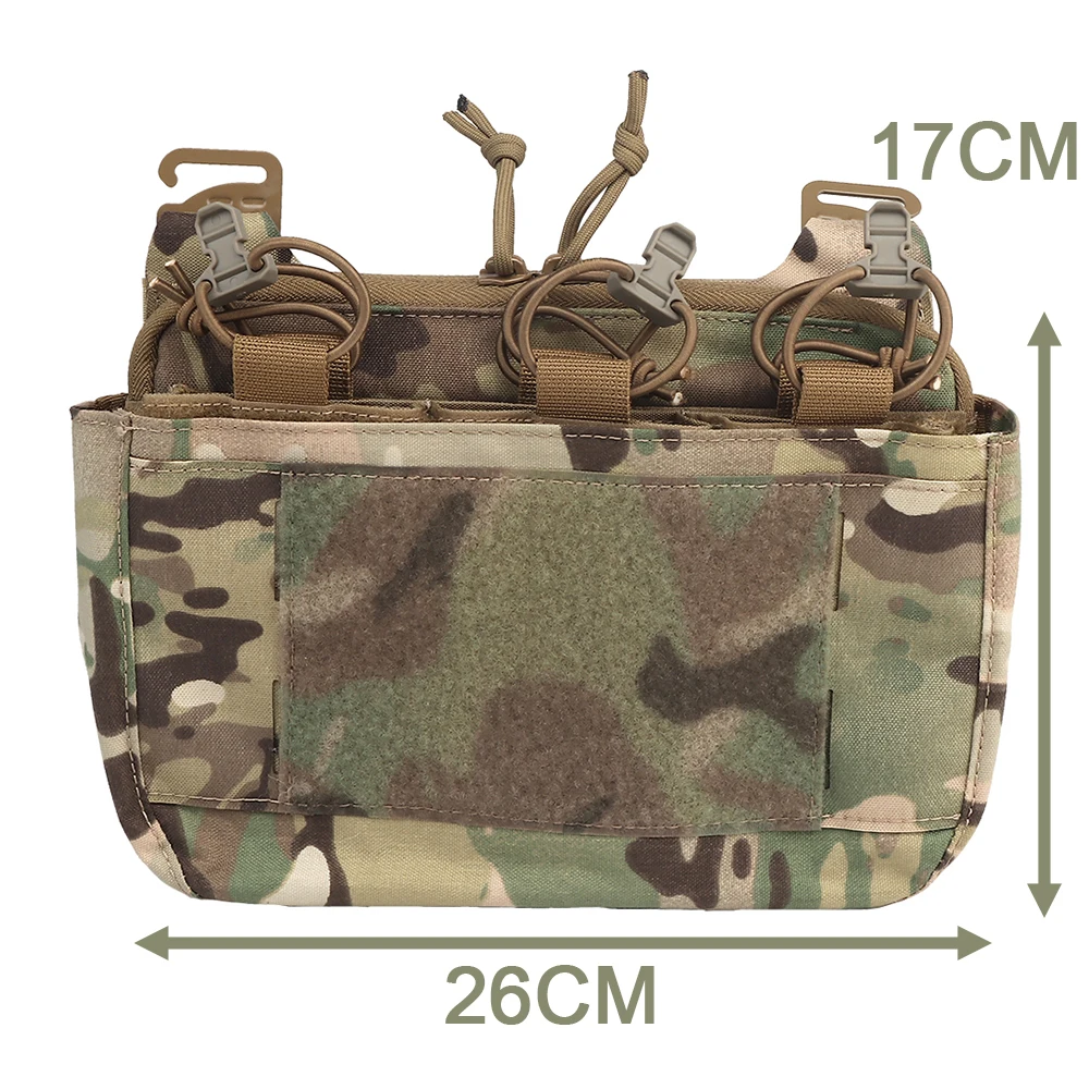 Tactical DOPE Front Flap Pouch Ferro Diverse Operations Personal Equipment 5.56 ADAPT Kangaroo Pocket G-hook Attachment FCPC Bag