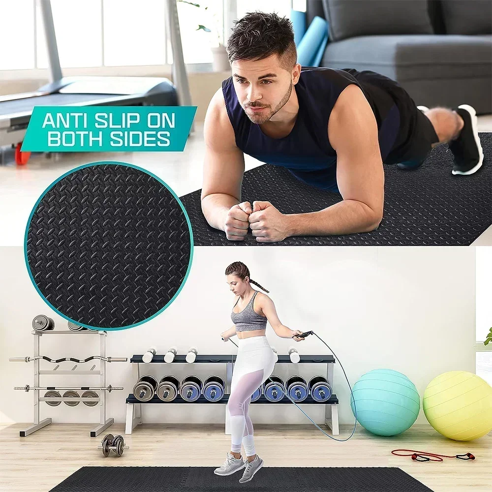 4~20Pcs Eva Foam Mat Anti-Slip Mat Home Rug Gym Puzzle Exercise Floor Mat Baby Foam Play Interlocking Floor Mat for Home Workout