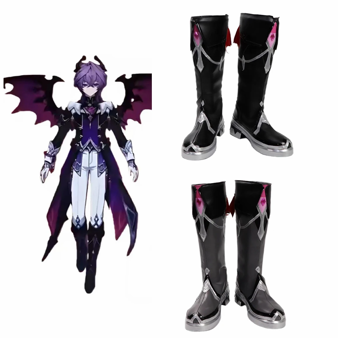 

Game Genshin Impact New Arrival Durin Cosplay Shoes Durin Cosplay Costume Props Boots