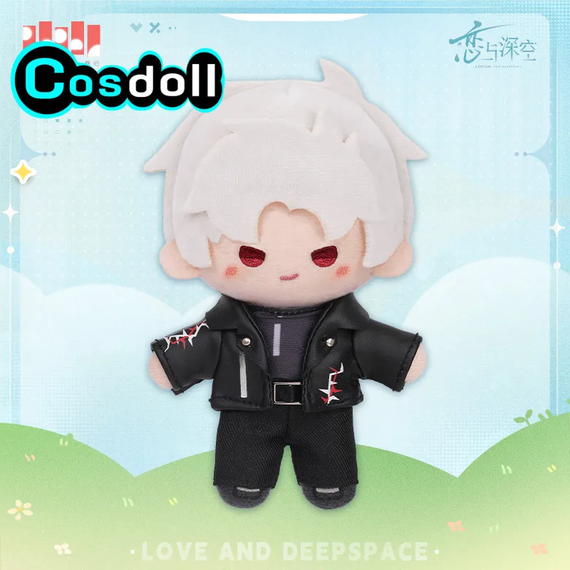 Boneka Plushie Resmi Love and Deepspace Sylus Caleb Rafayel Zayne Xavier 13cm, Pakaian Boneka, Mainan Anime Game untuk Anak-anak
