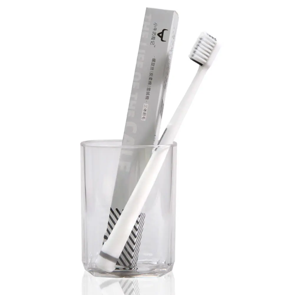 

5pcs Soft Bristle Toothbrush Durable Safe Use Fine Details Non Slip H Adult al Care Travel Cleaning Plastic