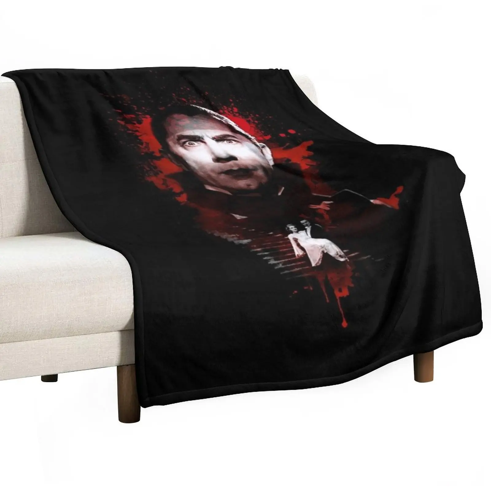 

Dracula - Bela Lugosi Throw Blanket Sofas Loose Flannel Luxury Designer Blankets