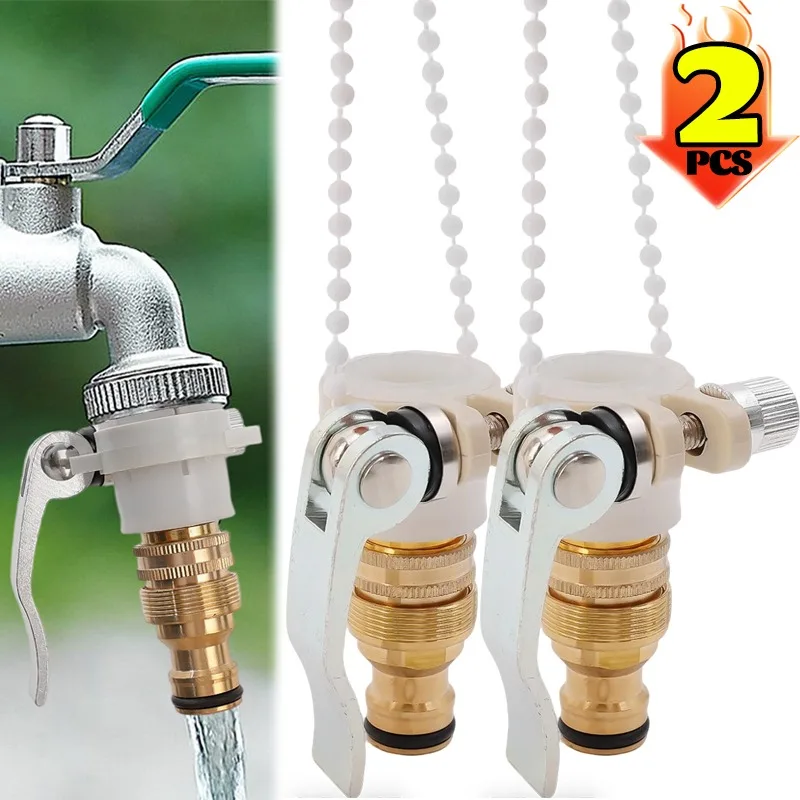 Universal Garten Schlauch Wasserhahn Adapter Robust Wasserhahn Anschluss Wasser Rohr Fitting Werkzeug Outdoor Bewässerung System Einfache Installation Verbinden