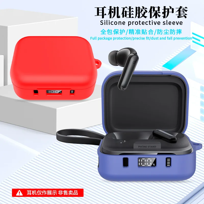 

For Anker Soundcore P41i Soft Silicone Case Shockproof Dustproof Full-Protection Earbuds Charging Cases Headphone Cover Funda