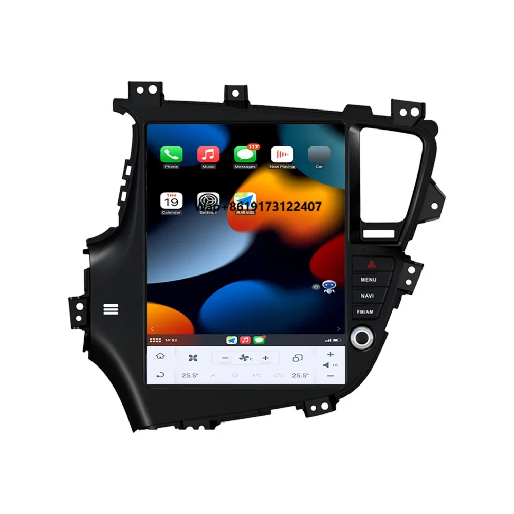 

Android 11 Touch Vertical in Style Screen Car Radio Stereo Video Navigation Headunit DVD Carplay for Kia K5 2010-2013