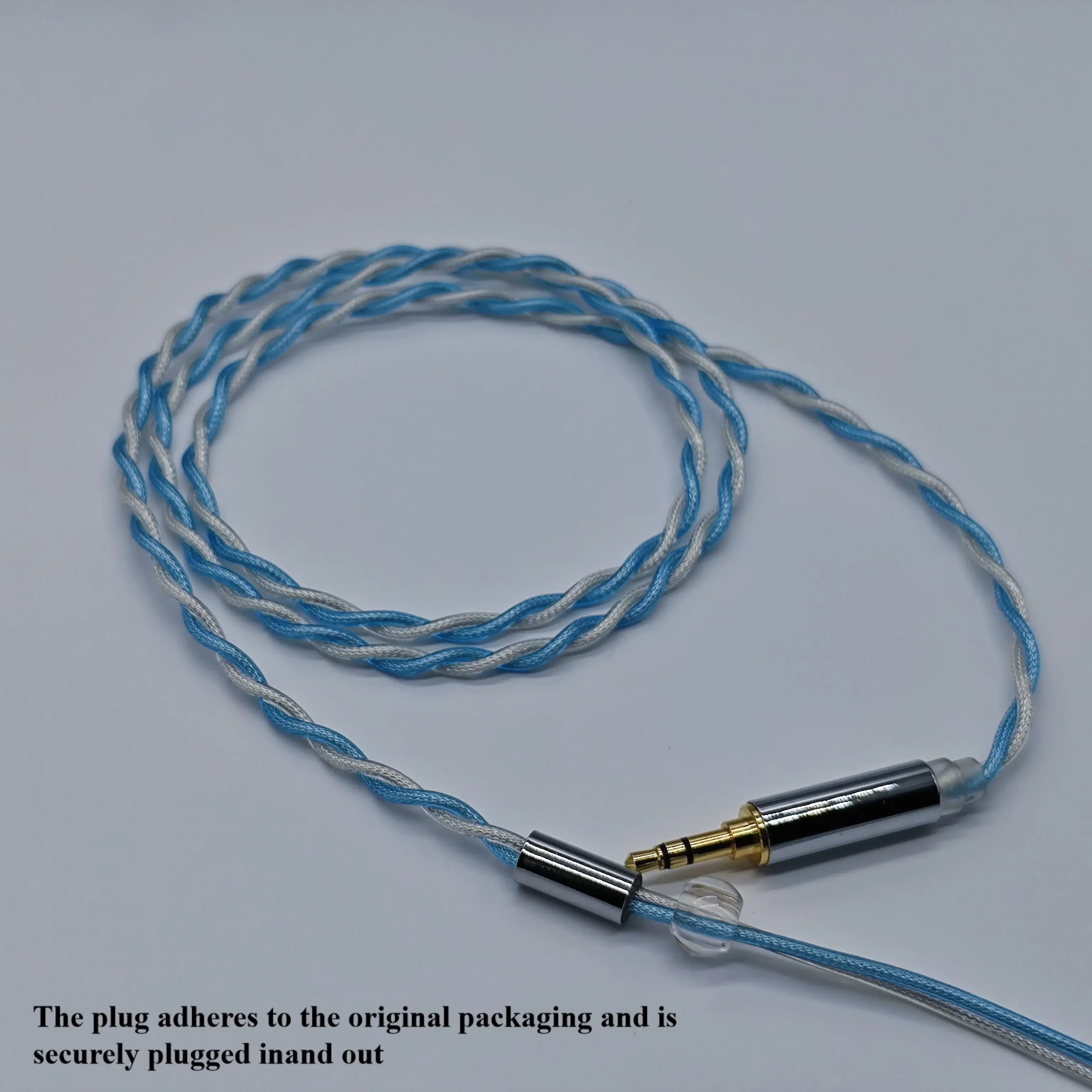 Silver Plated OCC Earphone Cable for MMCX, Sennheiser, IE200, IE600, IE300, IE900, Balance, 2 Core, 3.5, 2.5, 4.4