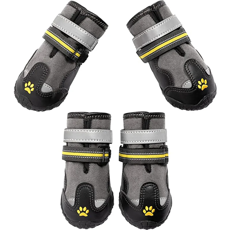 Big Dog Shoes Dog Four Pet Shoes Socks Small Large Dogs Are Dirty and Waterproof