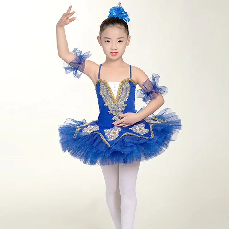 Robe d'été pour filles, justaucorps de Ballet, Costume de spectacle de ballerine, jupe de Ballet, robes Tutu de danse, vêtements pour filles