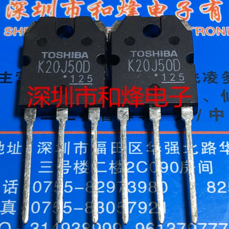 5PCS-10PCS K20J50D TK20J50D  TO-3P 500V 20A   Really Stock Best Quality In Stock Fast Shipping