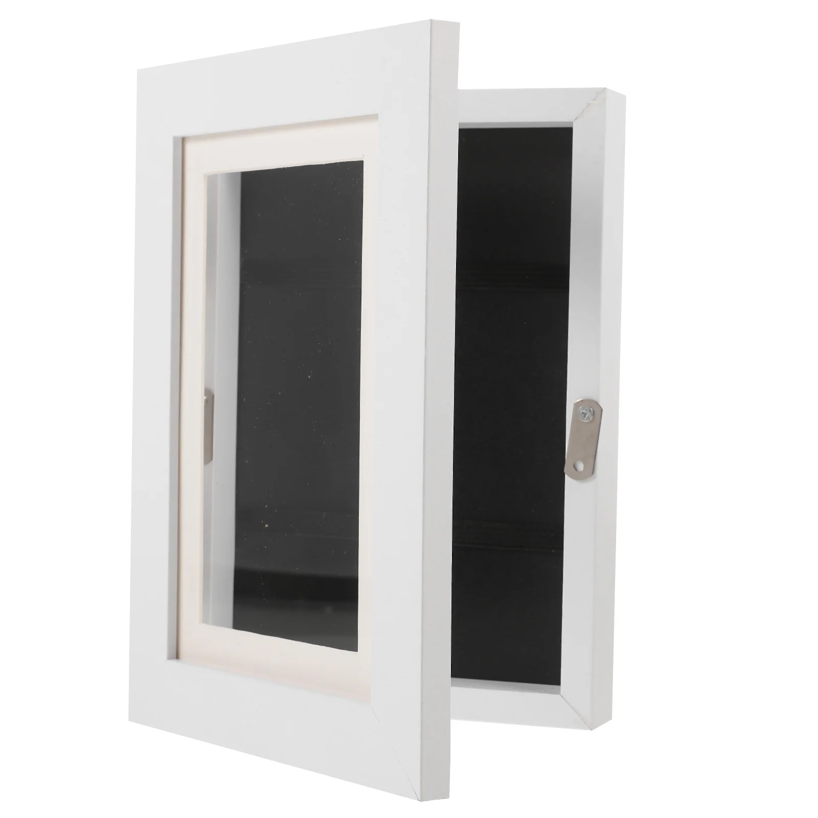 

Kids Artwork Frame Wood Pc Iron Material Front Opening Photo Picture Frame for Bedroom Living Room Decoration Gift