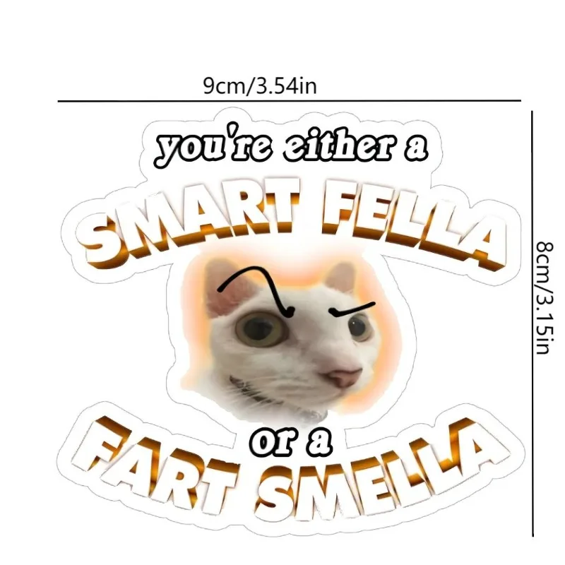 Car Air Freshener Funny Slogan Cat Meme Hanging Scent Card for Car Interior Rearview Mirror Ornament Gift